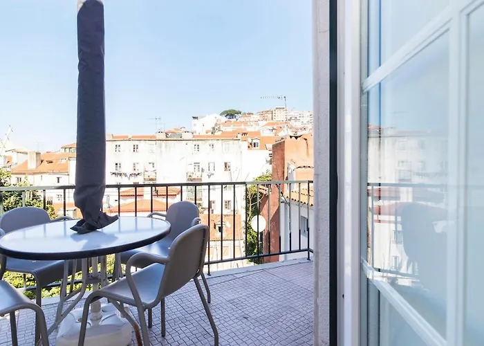 アパート Your In Mouraria Castle And Music *